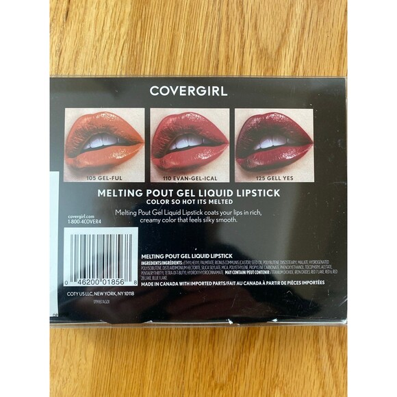 MELTING POUT GEL LIQUID LIPSTICK COLOR SO HOT ITS MELTED - Picture 2 of 2